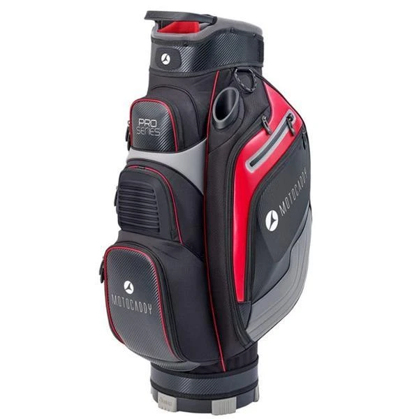 Motocaddy Pro Series Cart Bag Black/Red
