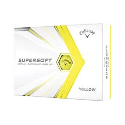 Callaway Supersoft Golf Balls Yellow 21