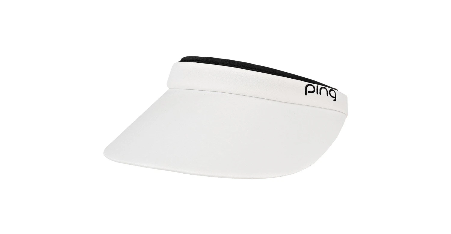 Ping Assorted Ladies Clip Visor White - Image 2