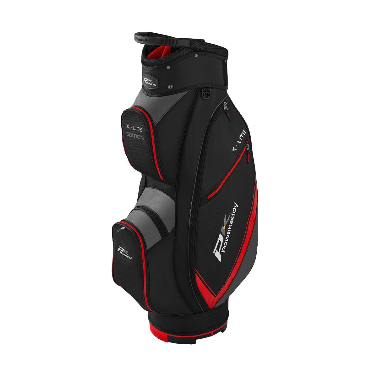 PowaKaddy X-Lite Bag Black/Titanium /Red