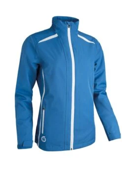 Sunderland Killy Ladies Waterproof Jacket Ocean/White - White SUNLR49 Lifetime Waterproof Guarantee