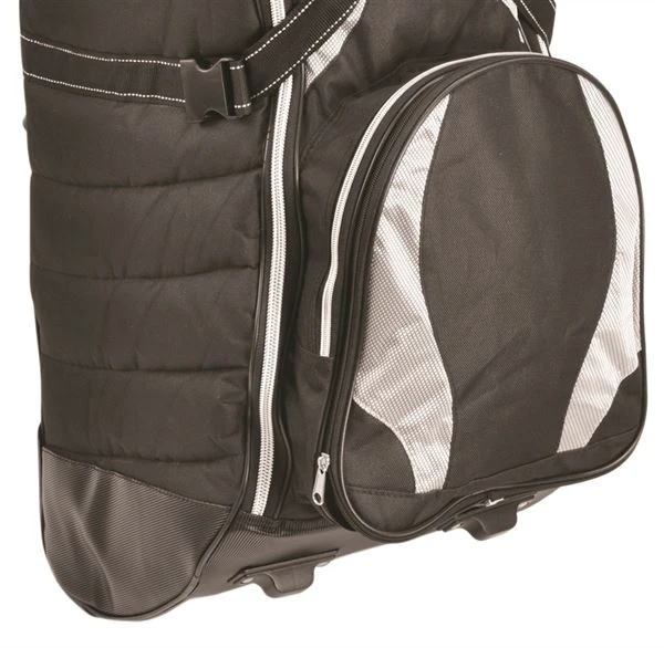 Longridge Tour Deluxe Roller Travel Cover - Black/Silver - Image 2