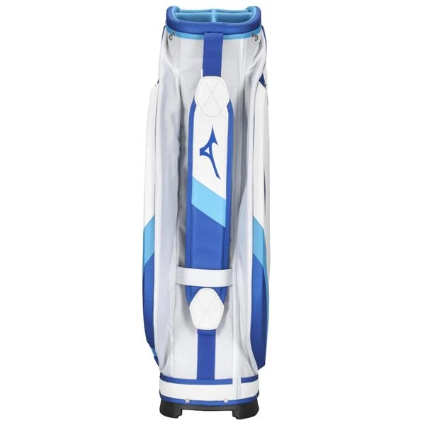 Mizuno Tour Staff Cart Bag 22 5W White Blue - Image 4
