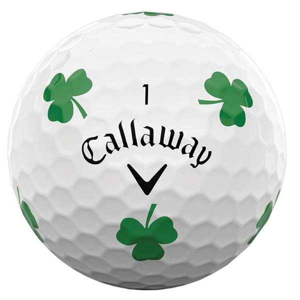 Callaway Chrome Soft Truvis Shamrock Doz Balls White - Image 3
