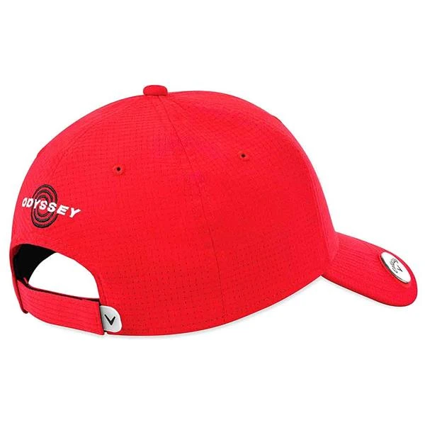 Callaway Gents Stitch Magnet Adj Cap Red - Image 2