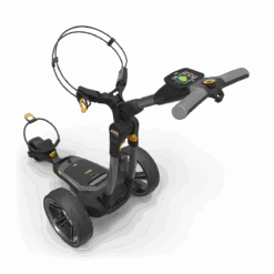Powakaddy CT8 GPS 18 Hole Lithium Cart Gunmeta