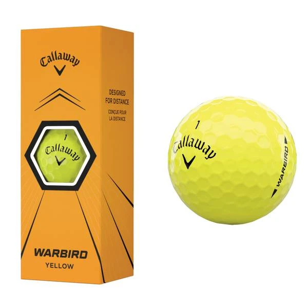 Callaway Warbird Golf Balls Yellow 2022 (2 Dozen €35) - Image 2
