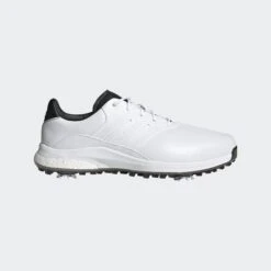 Adidas Golf Mens 2021 Performance Classic Leather Bounce-WHITE