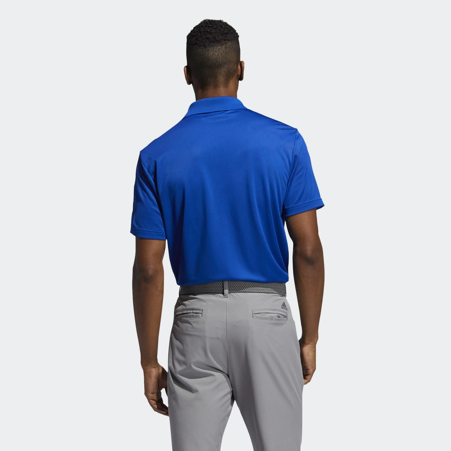 Adidas Gents Performance Polo Shirt CROYAL - Image 3