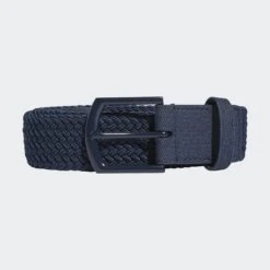 Adidas Gents Braided Stretch Belt Crew Navy