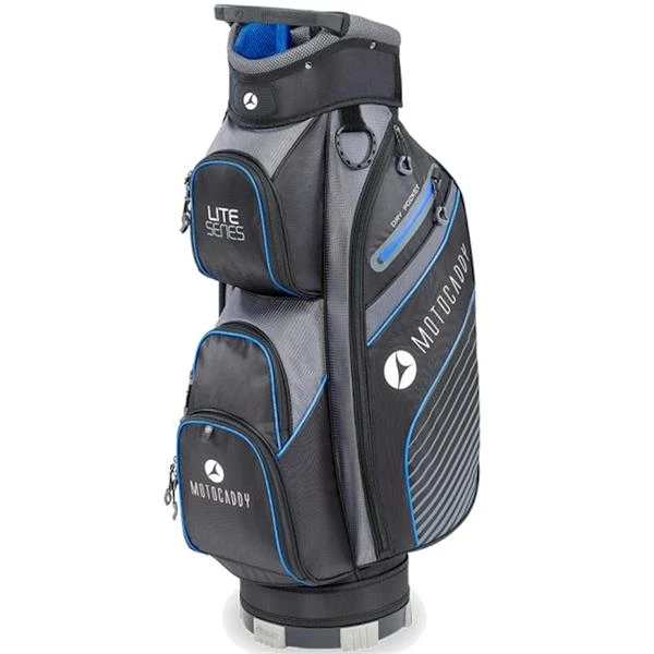 Motocaddy Lite Series Cart Bag Black - Blue