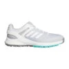 Adidas Ladies EQT Spike Less Shoes Cloud White - Acid Mint