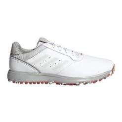 Adidas Gents S2G Spike Less Leather Shoes White - Grey - Red