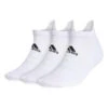 Adidas Gents Ankle 3-Pack Socks White