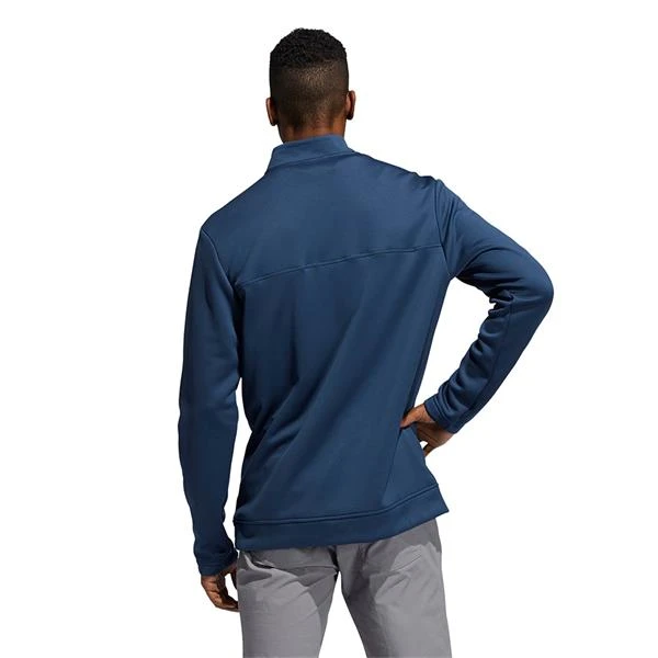 Adidas Gents Club ¼ Zip Sweatshirt Crew Navy - Image 2