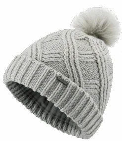 Ping Ladies Shannon Bobble Beanie Silver