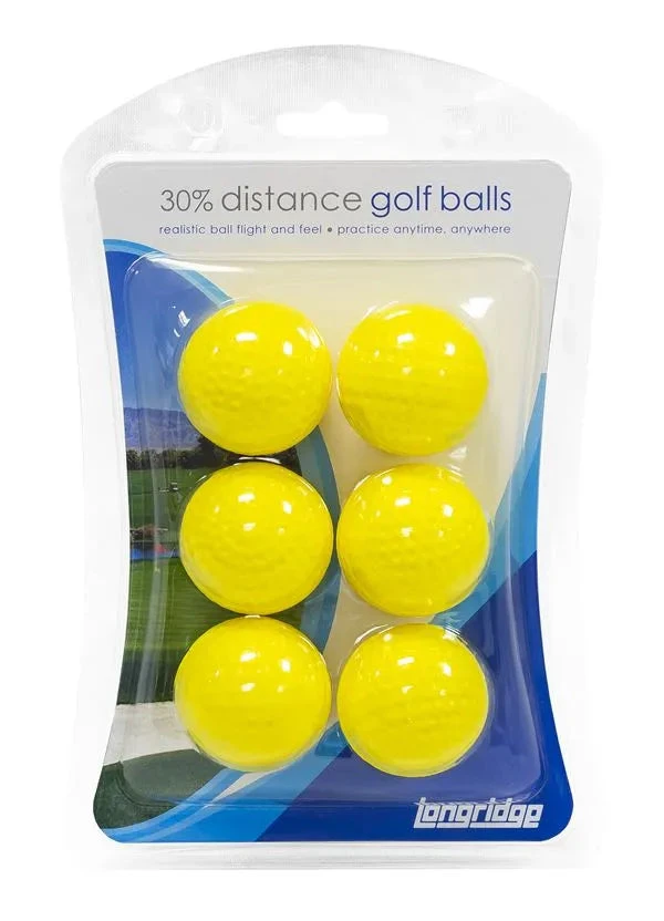 Longridge 30% Distance Balls - 6 Pack