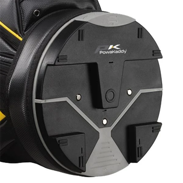 Powakaddy DLX-Lite Cart Bag Gunmetal Red - Image 2