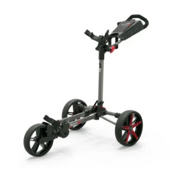 PowaKaddy 22 DXL Lite Fast Fold Push Cart Red Trim
