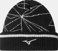 MIZUNO BREATH THERMO GRAPHIC BEANIE BLACK