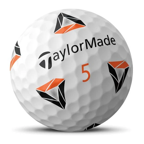 TaylorMade TP5X Pix 2.0 Golf Balls Dozen White (2 Dozen €90) - Image 2