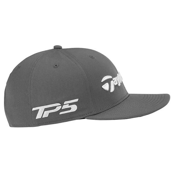TaylorMade Tour Flatbill Cap Charcoal - Image 4