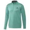 Adidas Golf Club LC 1/4 Zip Acid Mint GR0762