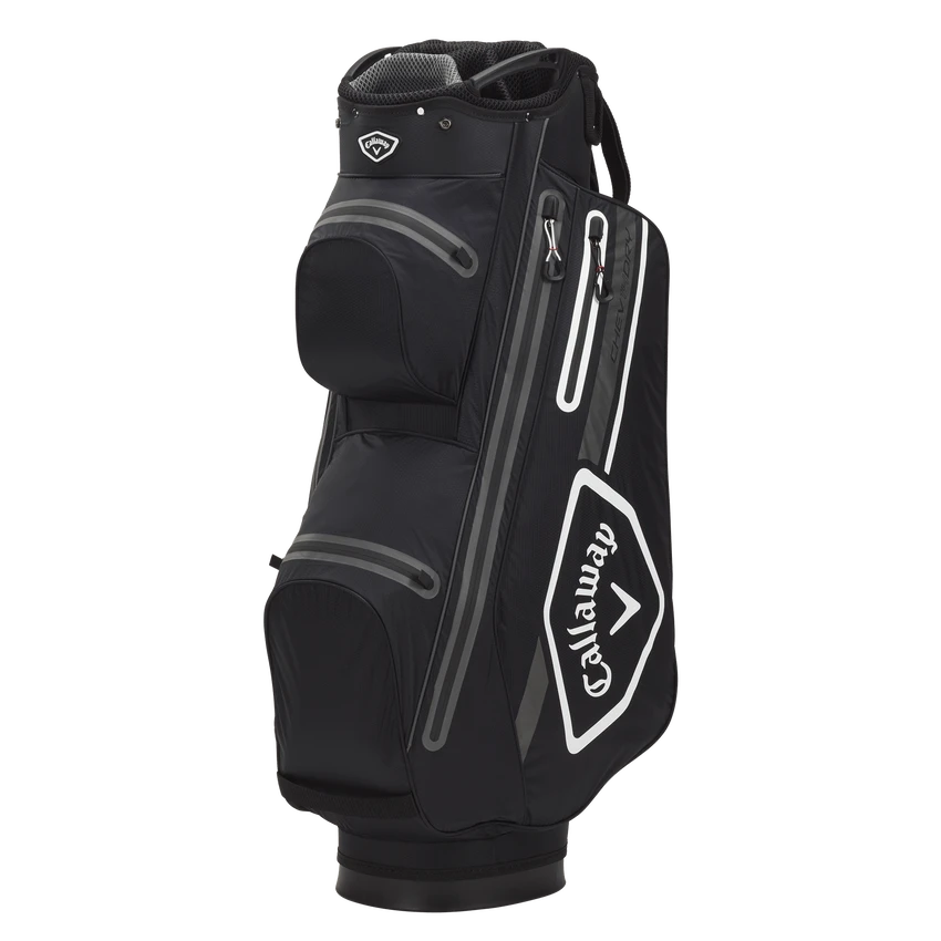 Callaway Chev Dry 14 Golf Cart Bag - Black/Charcoal/White