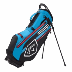 Callaway CHEV DRY STAND BAG Black/CYAN/Fire Red