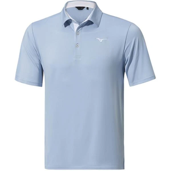 Mizuno Gents QD Comp Polo Light Blue