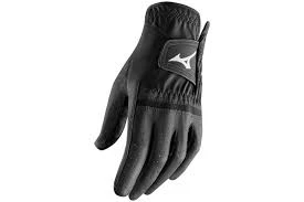 Mizuno Comp Mens Golf Gloves -BLACK LH