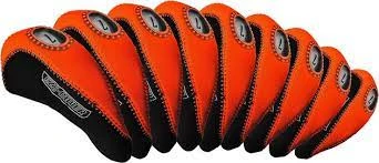 Longridge EZE IRON COVERS 10PCS BLACK/ORANGE