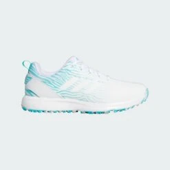 Adidas Ladies S2G Spikeless Lace Shoes Cloud White / Cloud White / Semi Mint Rush