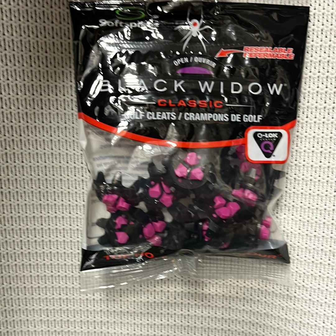 Soft Spikes Black Widow Cleats Q-LOK Fastening System