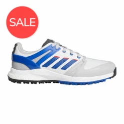 Adidas Gents EQT Spikeless Wide Fit Shoes Crew White - Blue