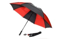 GustBuster Pro Series Gold 62″ Golf Umbrella Red/ Black